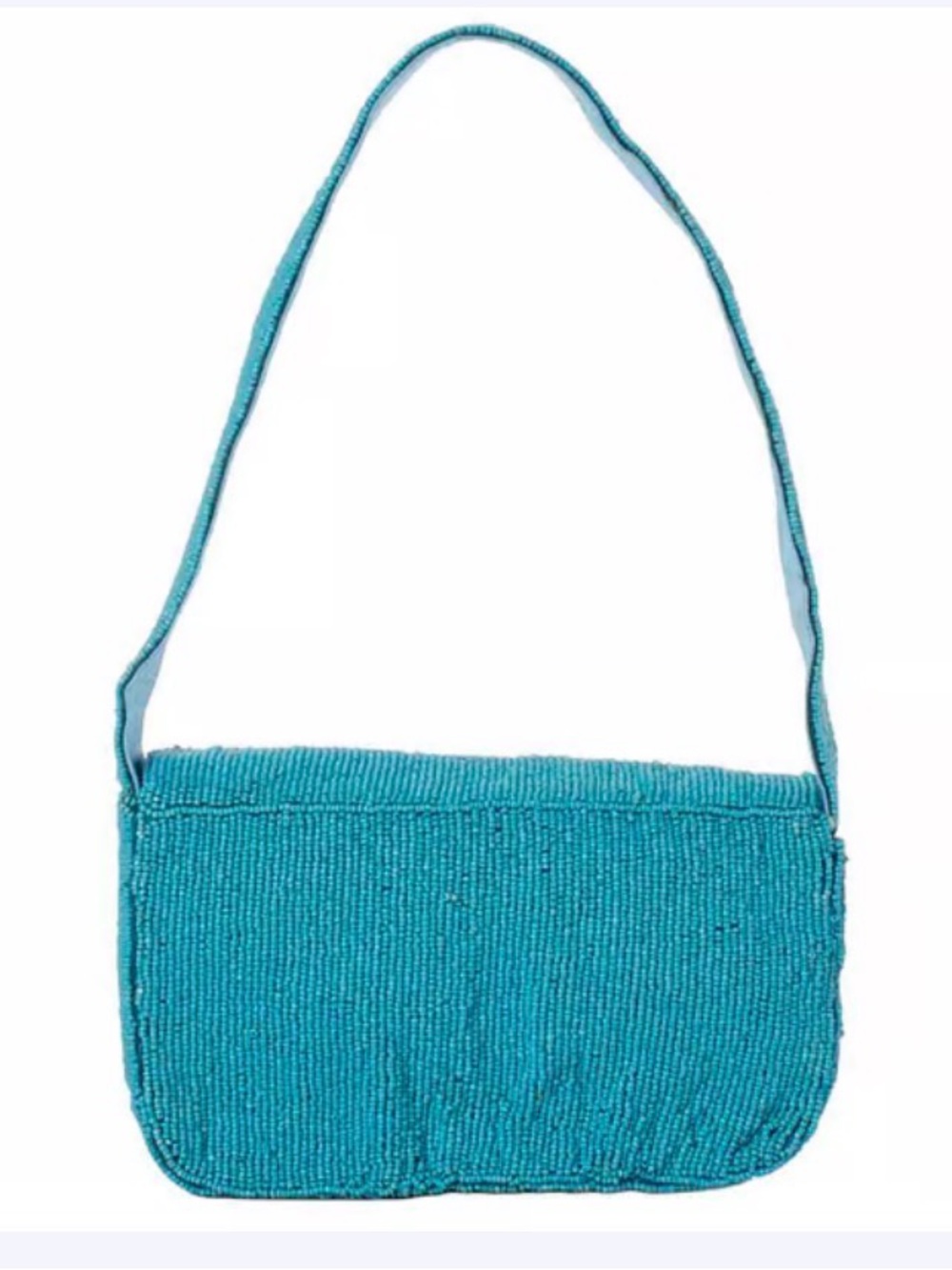 NWT Sol and Mer Beaded Flamingo Shoulder Bag - Picture 6 of 6